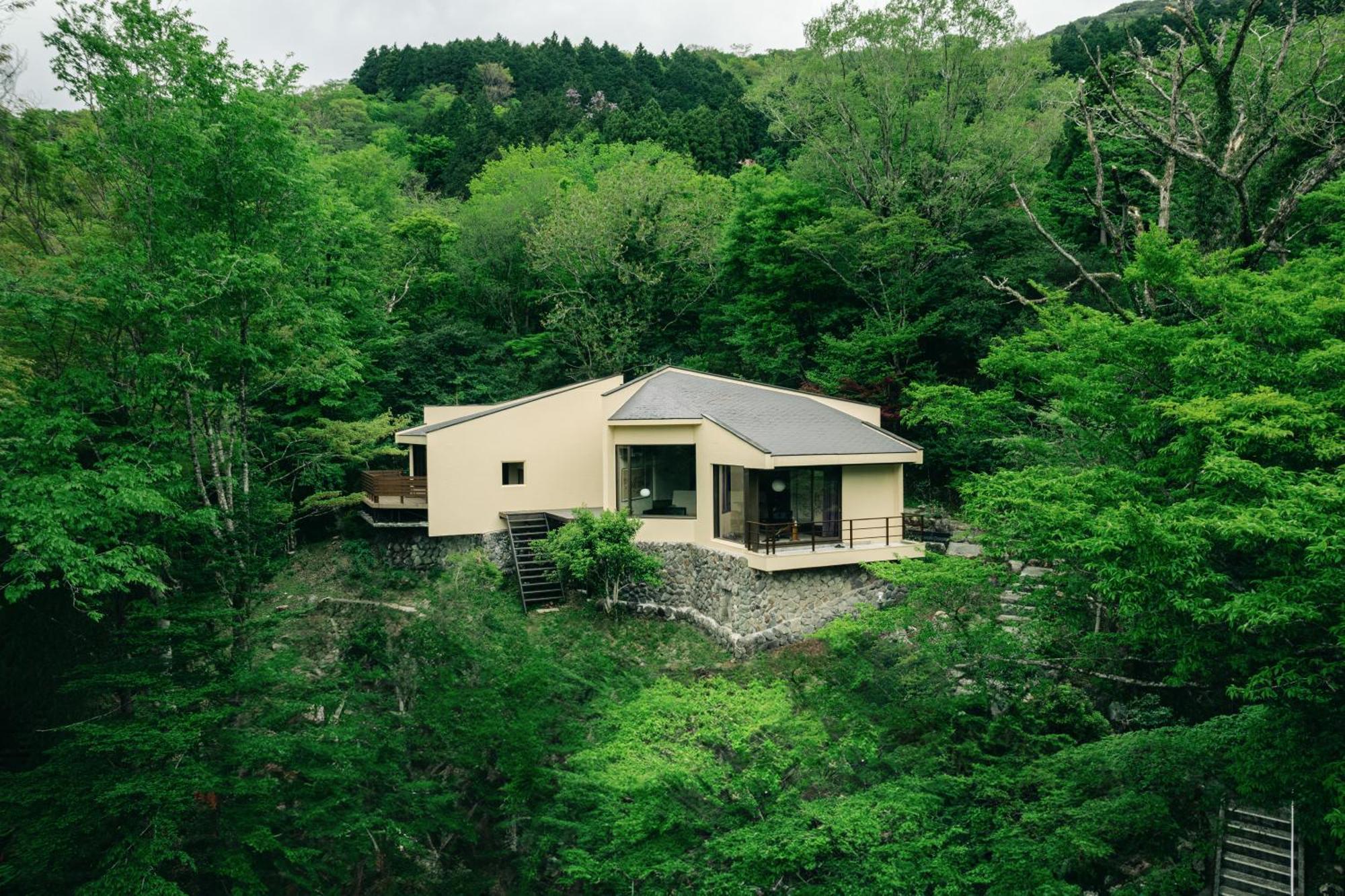Aknot Hakone 大涌谷を望むモダニズム建築 東京から90分 Βίλα Εξωτερικό φωτογραφία